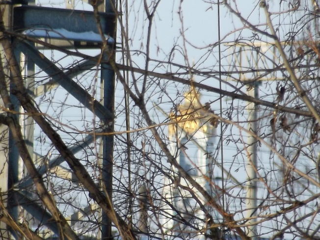В поддержку благодати с трубой.