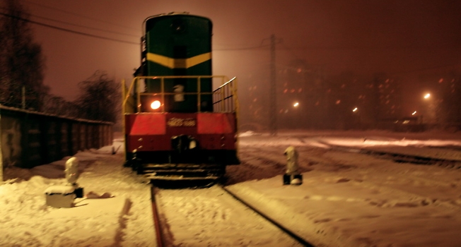 одноглазый паровоз