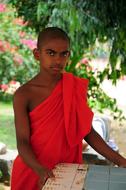 Юный буддист