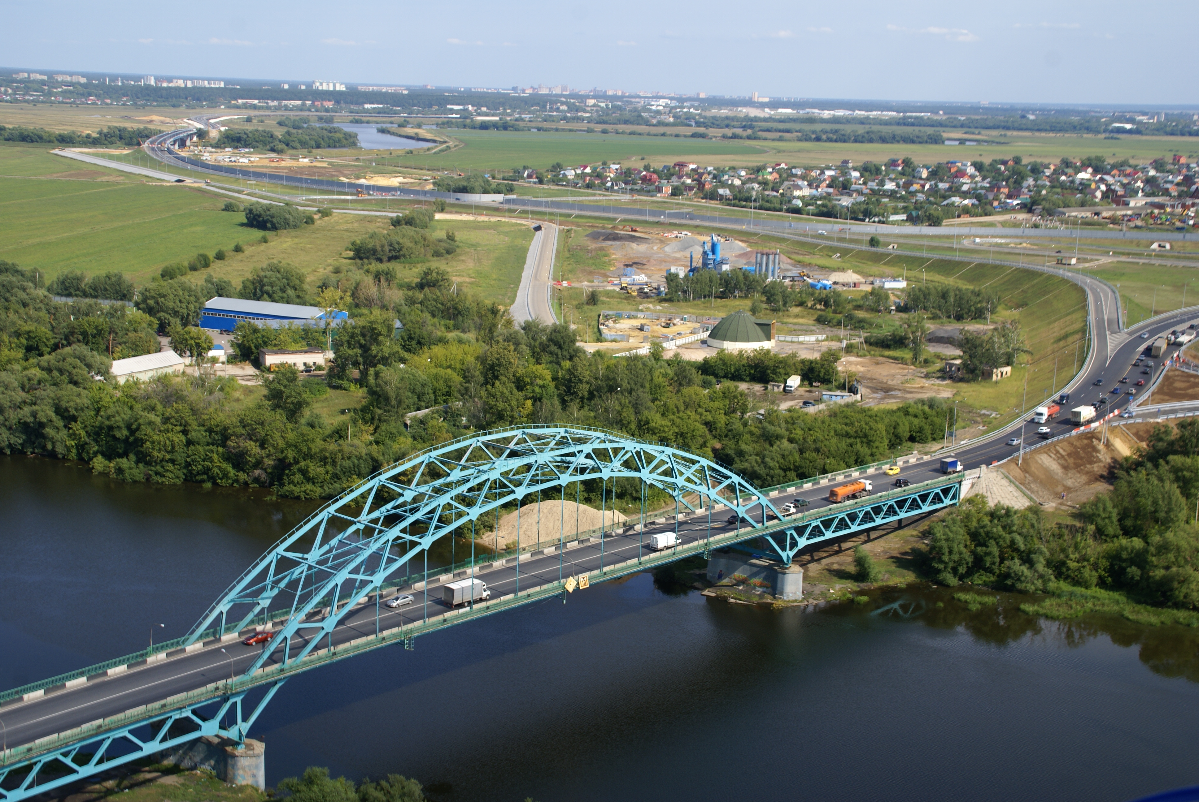 Москва река бронницы