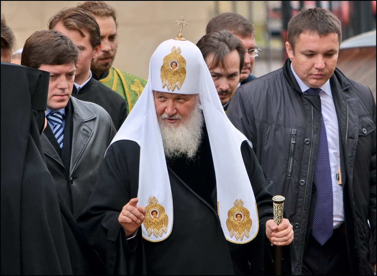 Кирилл Гундяев кортеж