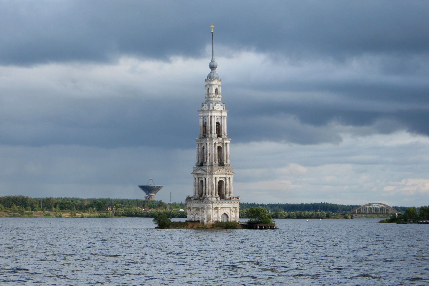 Колокольня в Калязине - фото автора Владимир Пахомов на сайте Сергиев.ru
